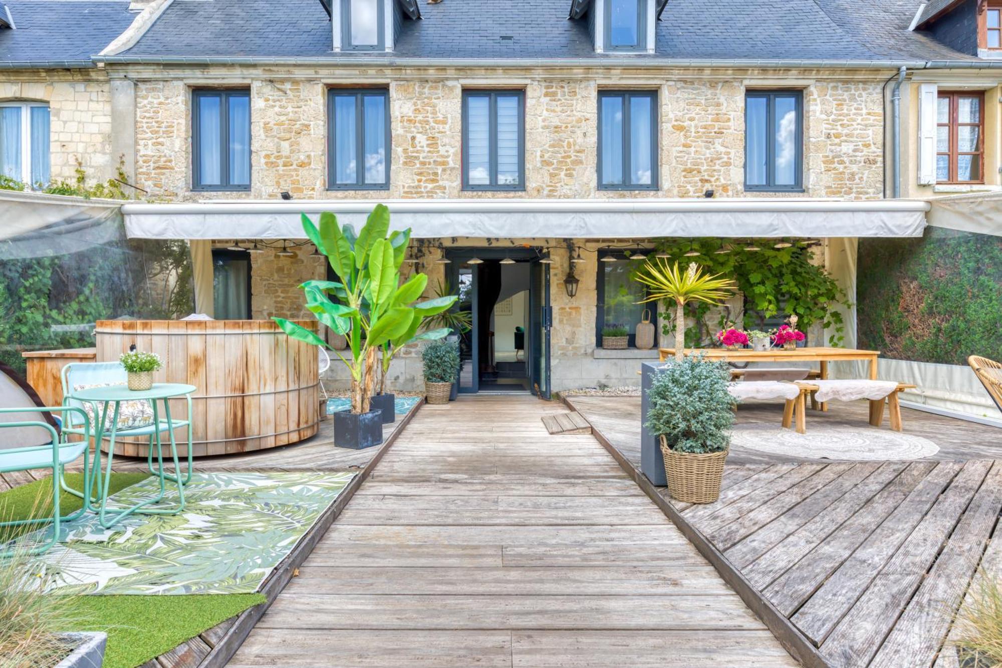 La Dame De Coeur La Maison A L'Oree De Deauville Touques Eksteriør billede